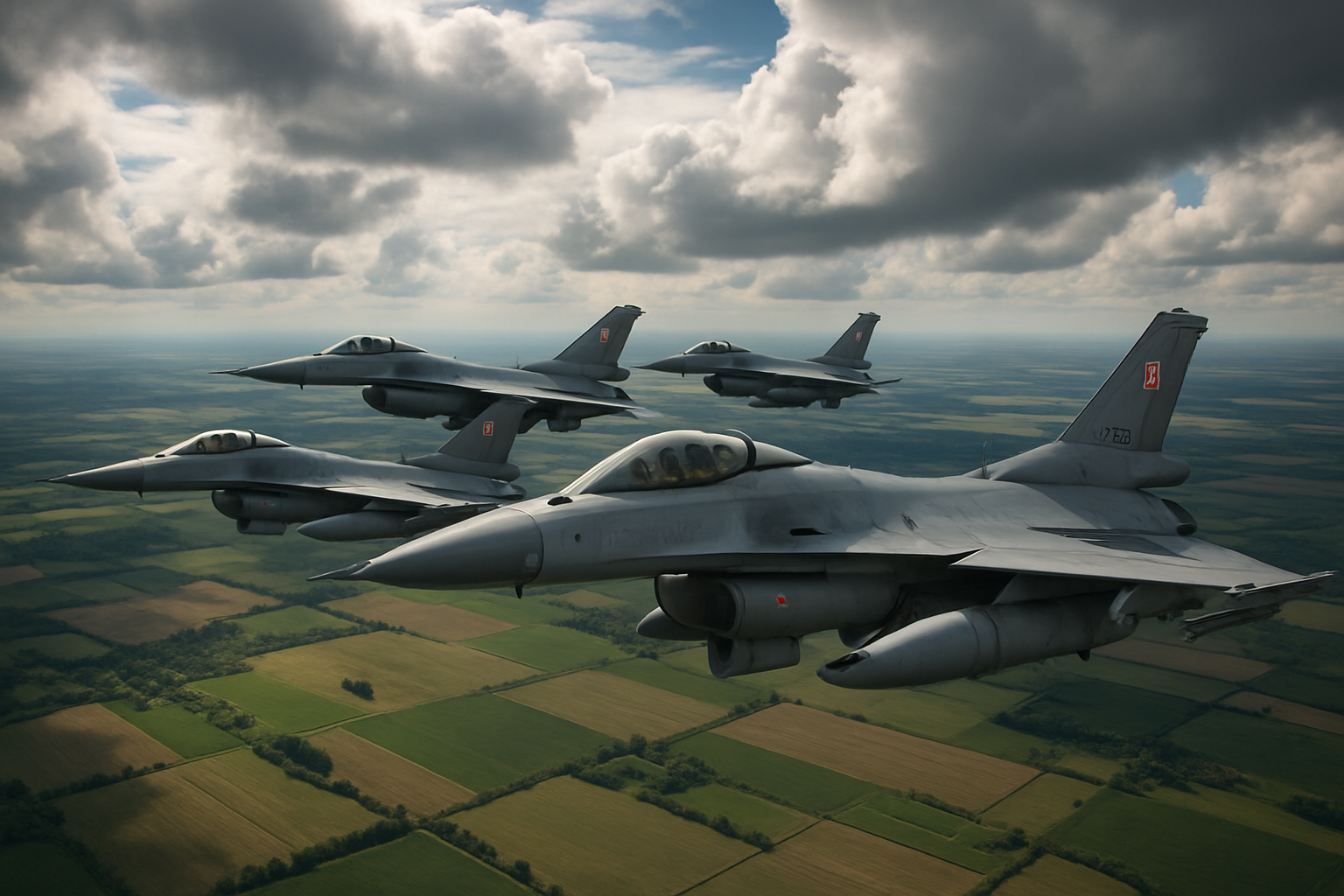 Poland Scrambles Fighter Jets and Closes Airports as Russia Strikes Western Ukraine