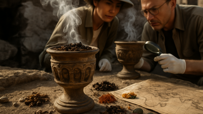 Ancient Incense Reveals Global Trade Networks: Pompeii Discovery Unveils 2,000-Year-Old Commercial Connections