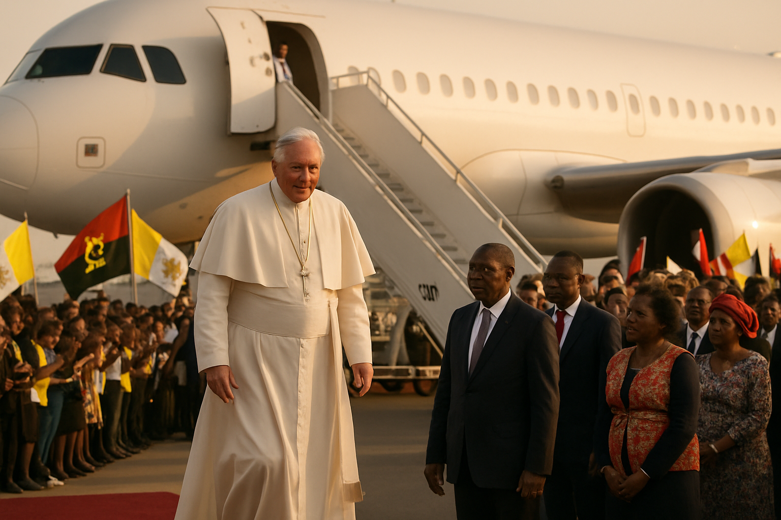 Pope Leo XIV Arrives in Angola for Historic Africa Visit Amid Diplomatic Tensions with Trump Administration