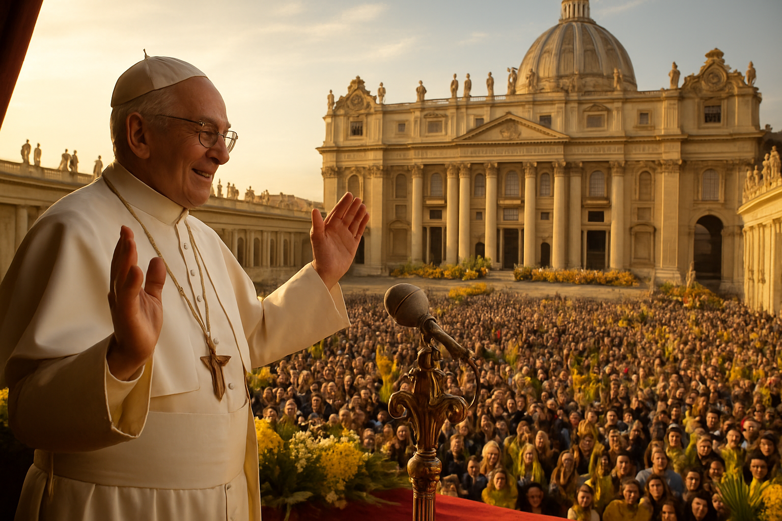 Pope Leo XIV Delivers Historic First Easter Message Calling for Global Peace