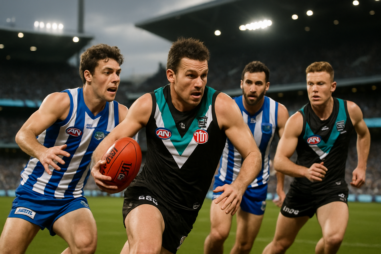 Port Adelaide Power Launch New Era Under Josh Carr Against North Melbourne in AFL Round One Sunday Triple-Header