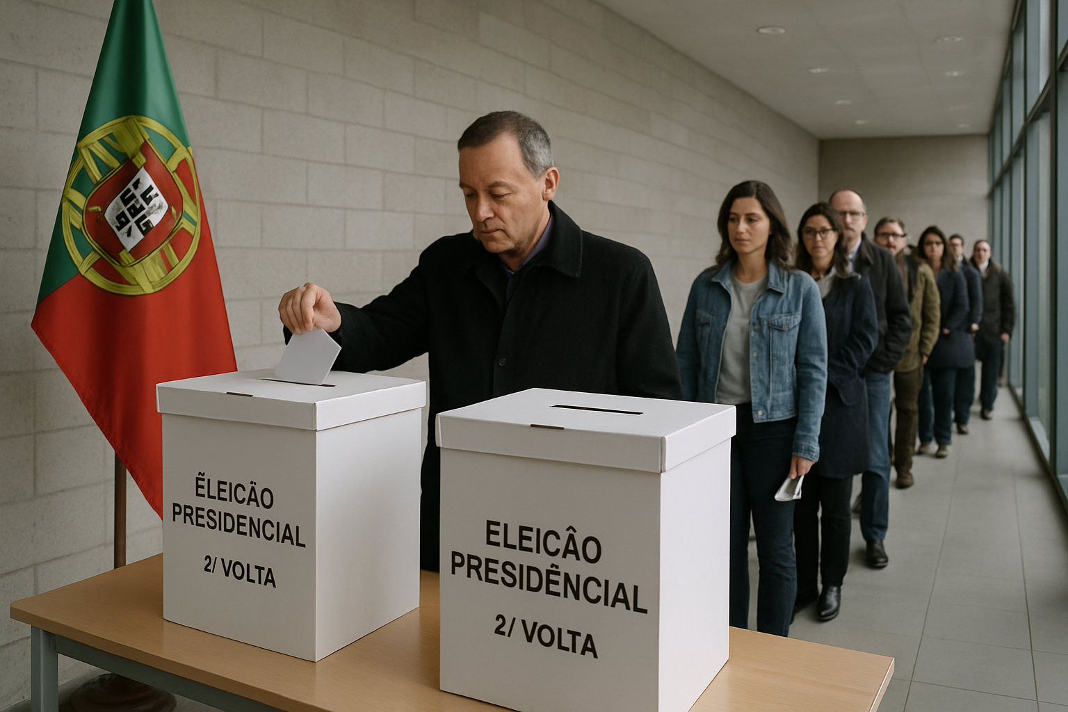 Portugal Holds Historic Presidential Runoff Election Amid Weather Crisis and Political Unity