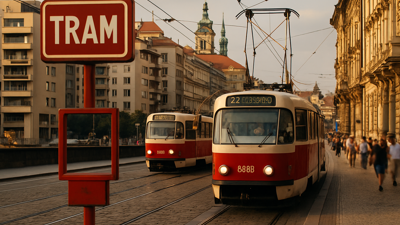 Prague's Dual Crisis: Iconic Red Tram Signs to Disappear as Housing Costs Reach Breaking Point