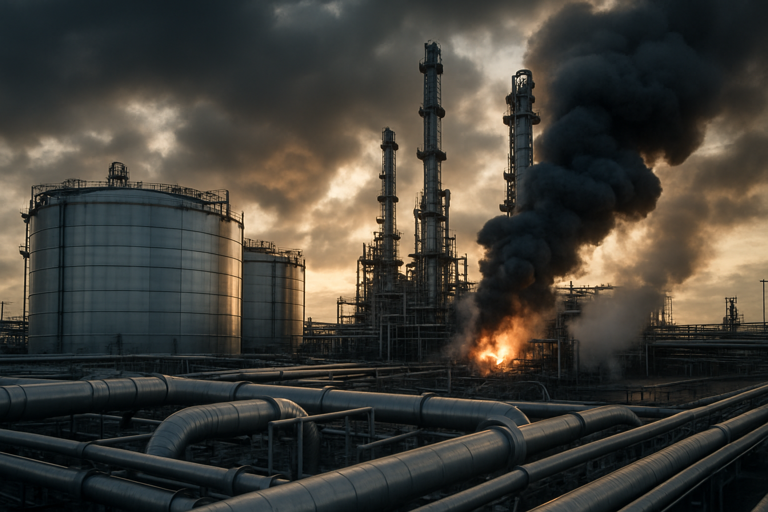 Global Energy Crisis Deepens as Qatar Halts LNG Production After Iranian Attacks