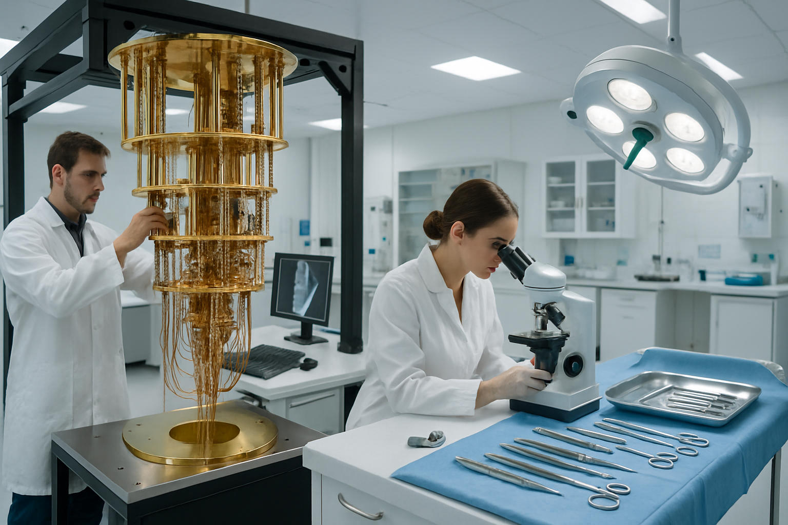 Quantum Computing Meets Life-Saving Surgery: The Convergence of Advanced Physics and Medical Innovation
