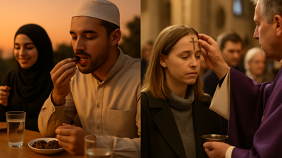 Historic Convergence: Ramadan and Lent Begin Simultaneously as Billions Enter Sacred Season
