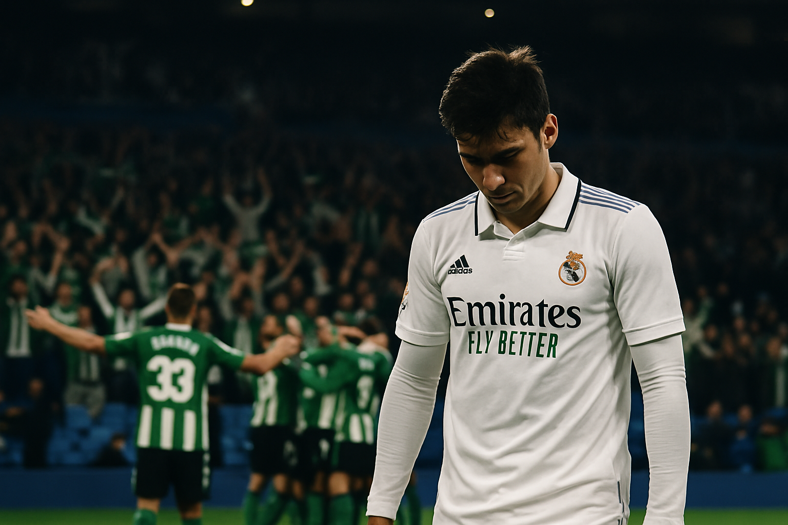 Real Madrid's Title Dreams Shattered: Stoppage-Time Bellerin Strike Hands Barcelona Golden Opportunity