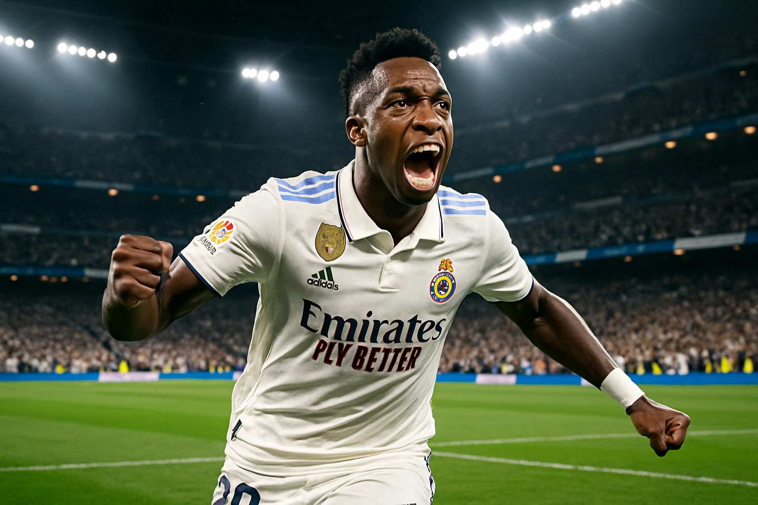 Vinicius Leads Real Madrid to Commanding 4-1 Victory Over Real Sociedad, Claims La Liga Top Spot