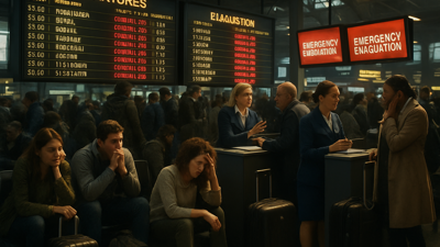 Global Aviation Crisis Persists as Regional Disruptions Create Massive International Evacuations