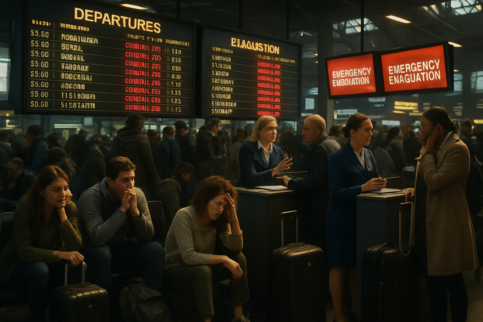 Global Aviation Crisis Persists as Regional Disruptions Create Massive International Evacuations