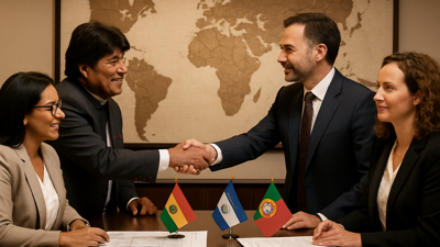 Global Business Partnerships Surge as Bolivia, El Salvador, and Portugal Forge Strategic Economic Alliances
