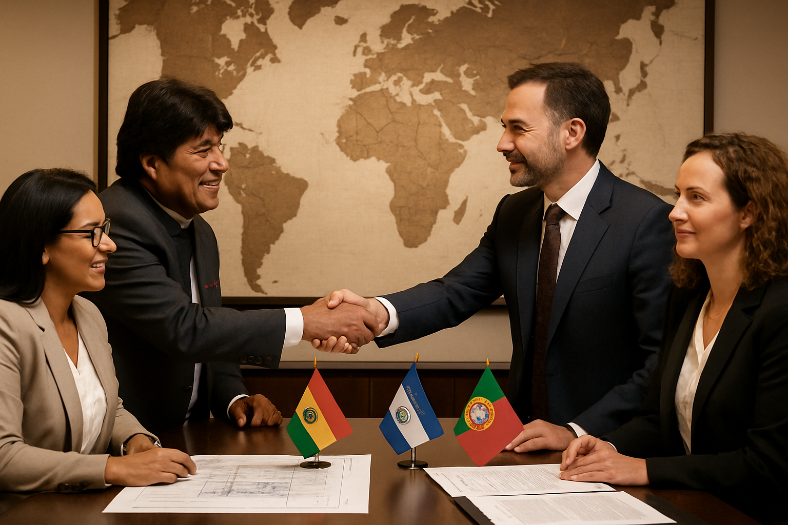 Global Business Partnerships Surge as Bolivia, El Salvador, and Portugal Forge Strategic Economic Alliances