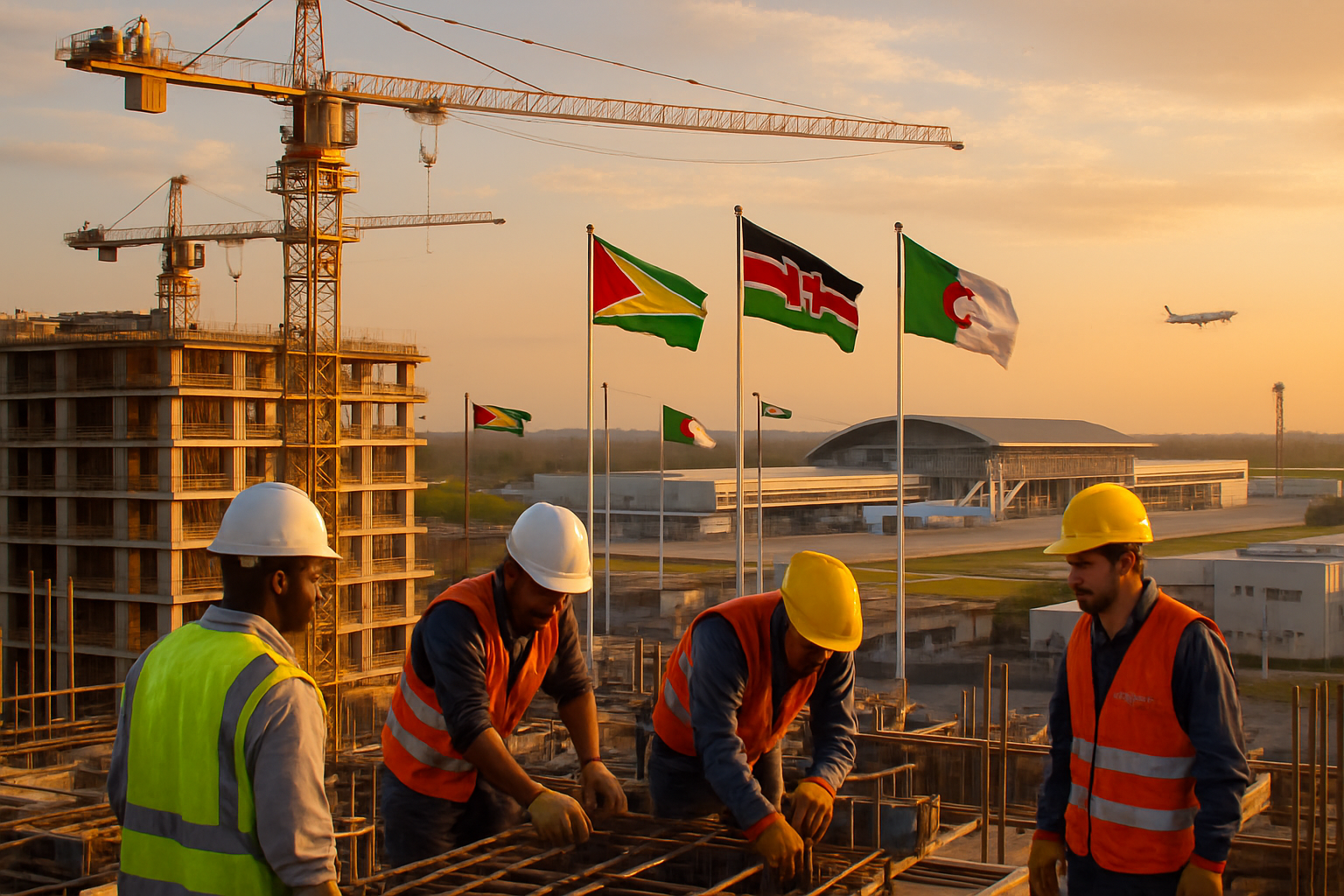 Major Regional Development Surge: $63 Billion Hotel Project, Airport Expansion, and Skills Training Drive Global Economic Growth