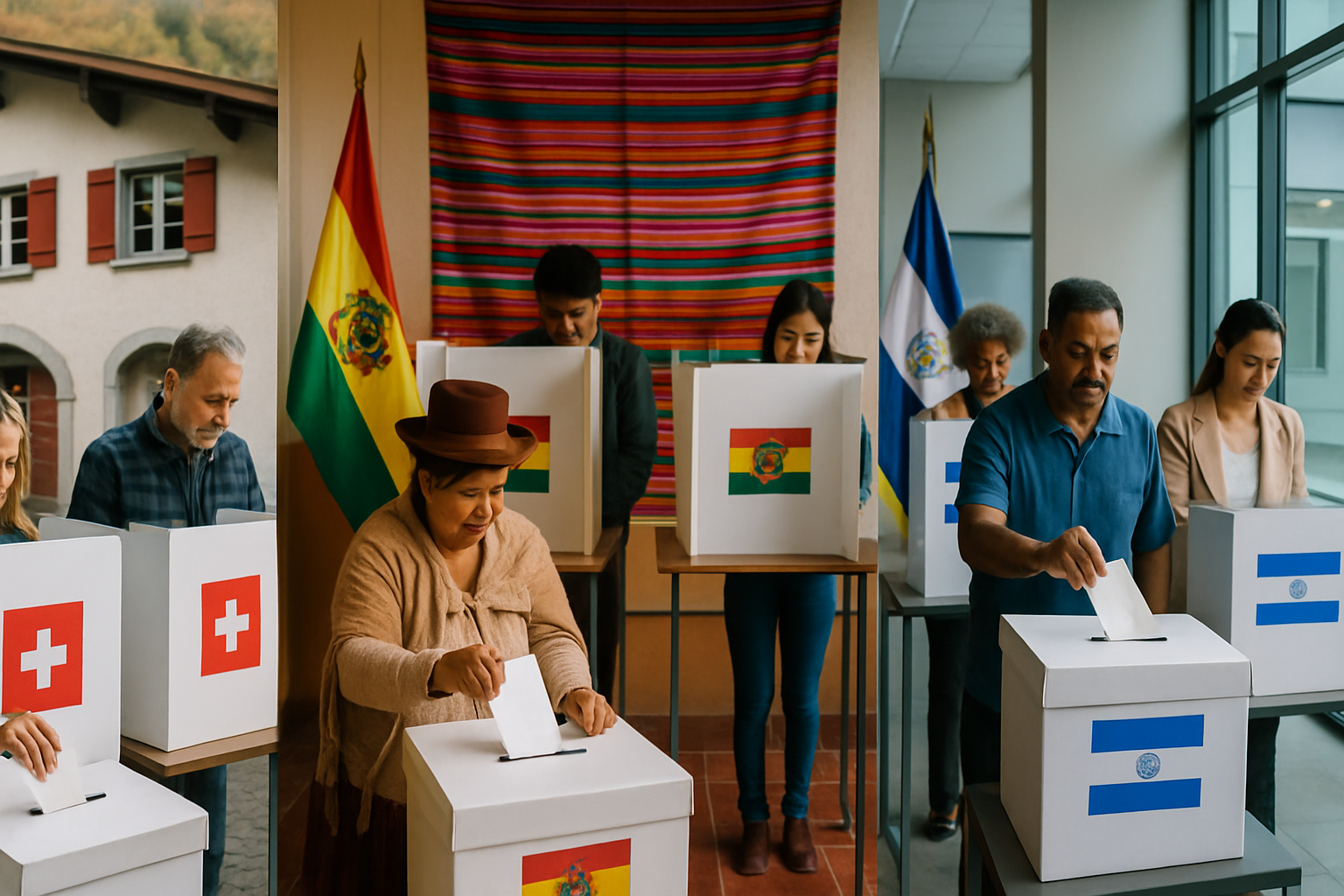 Democratic Crossroads: Regional Elections Reshape Political Landscapes Across Three Nations