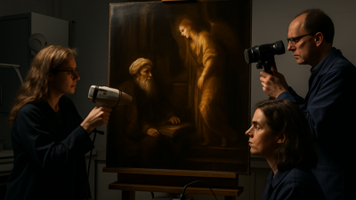 Lost Rembrandt Masterpiece "Vision of Zechariah in the Temple" Authenticated After 65 Years in Artistic Limbo
