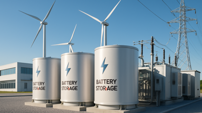 Europe Leads Global Energy Transformation with Massive Battery Storage and Wind Power Projects