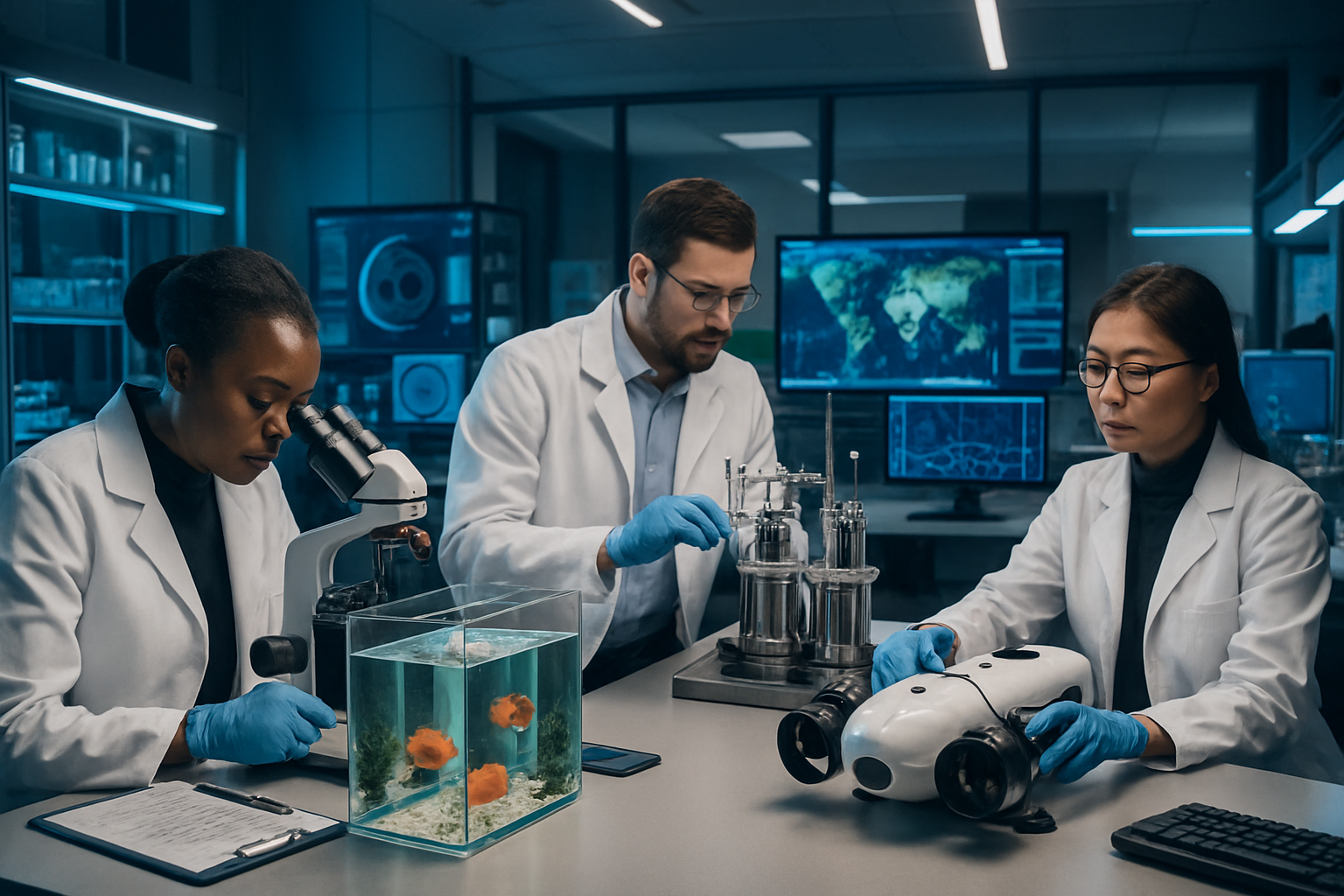 Revolutionary Marine Research, Nuclear Breakthroughs, and Fish Behavior Studies Transform Scientific Landscape