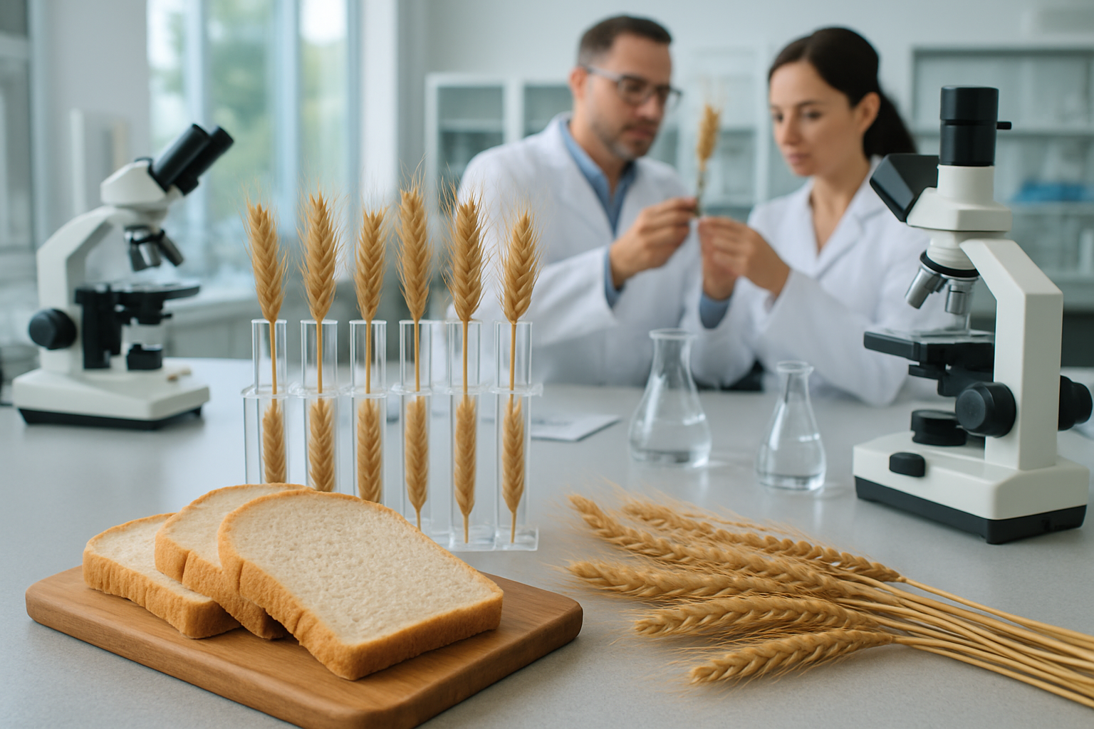 Revolutionary Wheat Breakthrough Transforms White Bread into High-Fiber Health Food