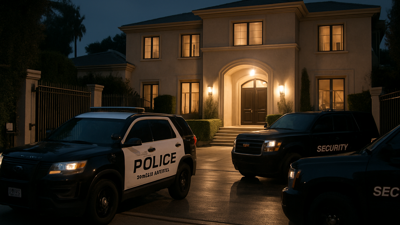 Gunman Opens Fire at Rihanna's Beverly Hills Mansion While Singer Was Inside, Woman Arrested