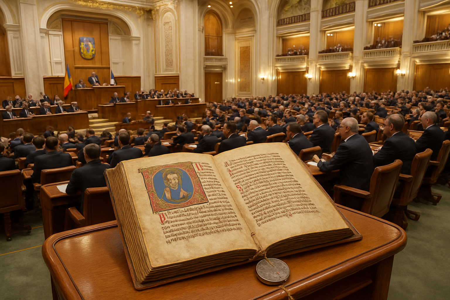Romanian Senate Debates Motion Against Culture Minister as New Book Reveals Vatican Secrets