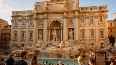Rome Introduces €2 Entry Fee for Trevi Fountain to Manage Tourist Crowds