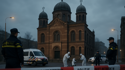 Four Arrested in Rotterdam Synagogue Arson Attack as Europe Confronts Rising Wave of Antisemitic Violence