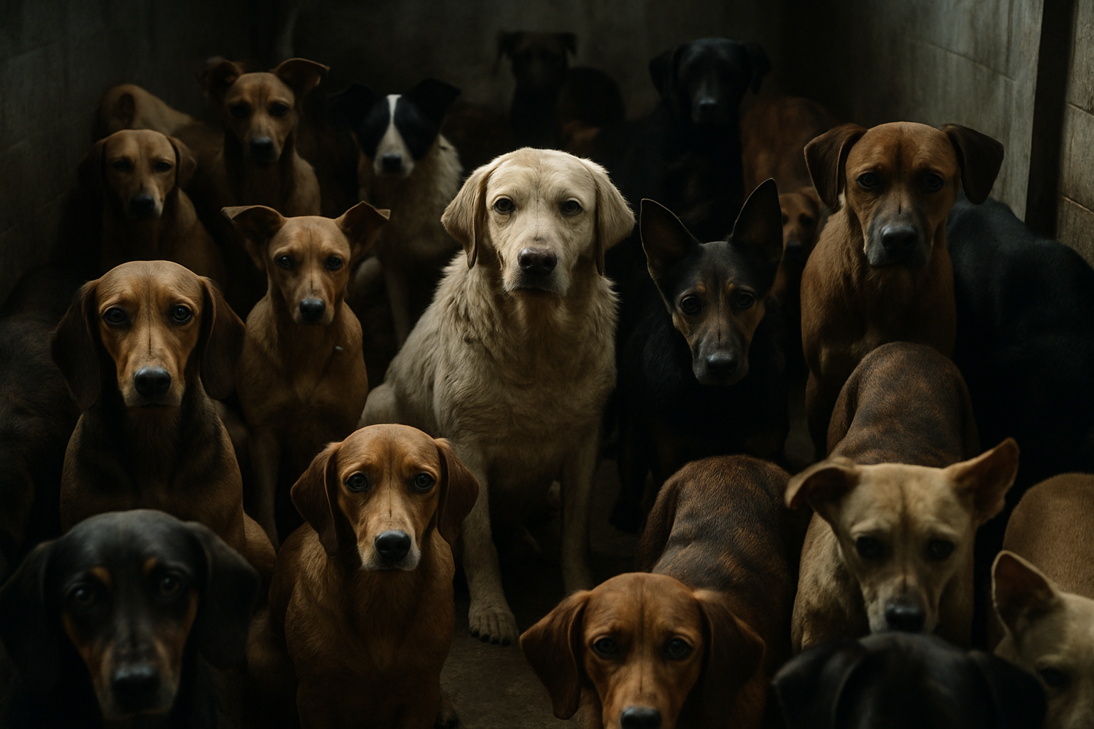 RSPCA Discovers 250 Dogs Crammed Into Single Home in Major Animal Welfare Operation