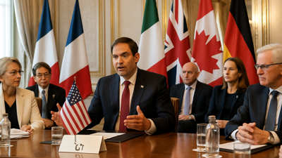 Rubio Tells G7 Allies Iran War Will Last 'Weeks Not Months,' No Ground Troops Needed