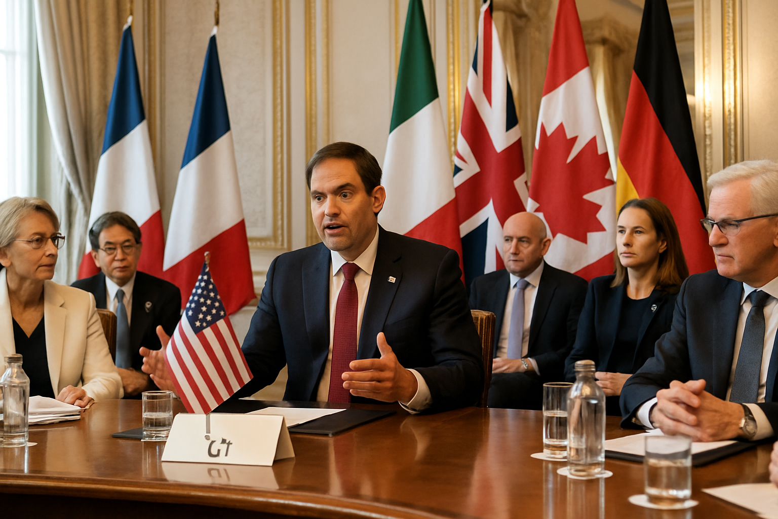Rubio Tells G7 Allies Iran War Will Last 'Weeks Not Months,' No Ground Troops Needed