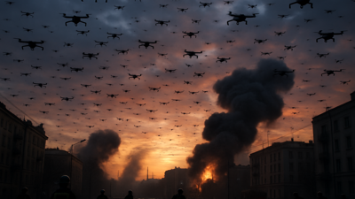 Russia Launches Unprecedented Drone Assault: Nearly 1,000 Drones Target Ukraine in Massive Daytime Attack