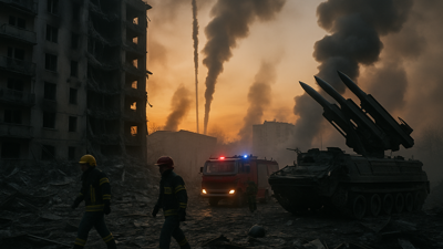 Russia Unleashes Largest Missile and Drone Assault on Ukraine Since January