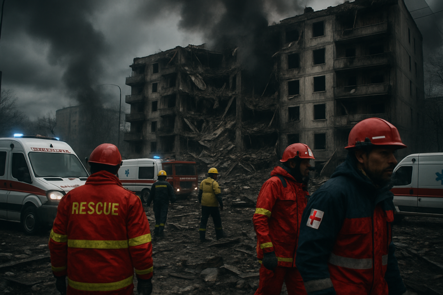 Russia Unleashes Massive Missile Barrage on Ukrainian Cities: Kyiv, Dnipro, and Odesa Under Heavy Attack