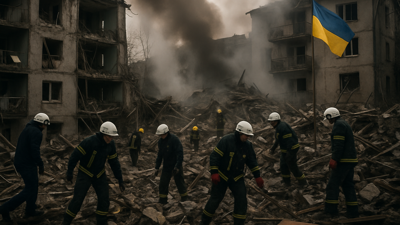 Russia Unleashes Deadly Assault on Ukraine with Over 600 Drones and Missiles, Killing Several in Dnipro