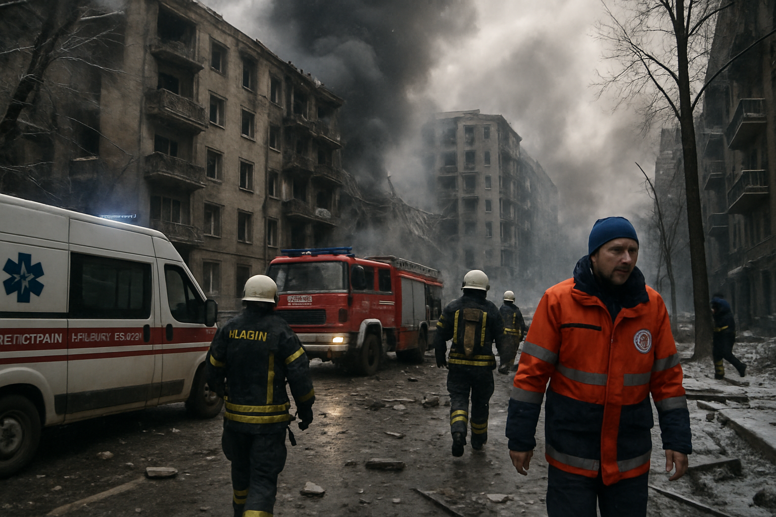 Russia Launches Massive Combined Attacks on Ukraine as Military Escalation Intensifies