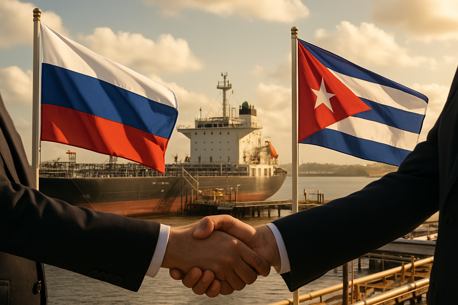 Russia Promises Oil Lifeline to Cuba as U.S. Sanctions Push Island Toward Collapse