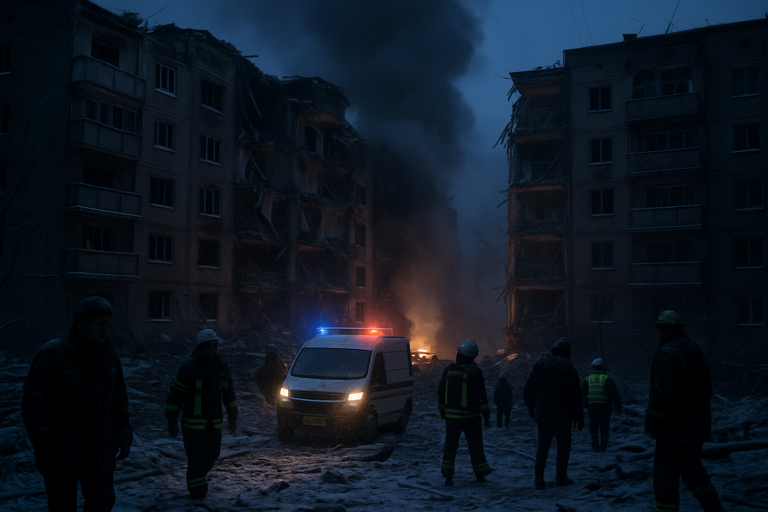 Russia Resumes Massive Attacks on Ukrainian Cities as Energy Infrastructure Targeted Amid Arctic Freeze