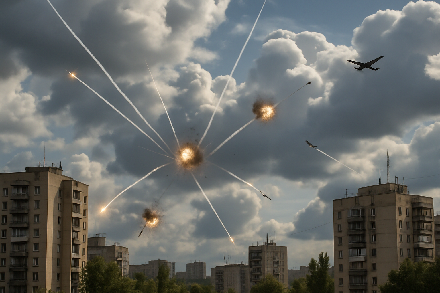 Russia Launches Unprecedented 500-Drone Assault on Ukraine in Single Day