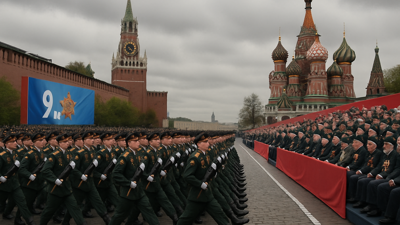 Russia's Victory Day Parade Goes Without Military Vehicles for First Time in Nearly 20 Years