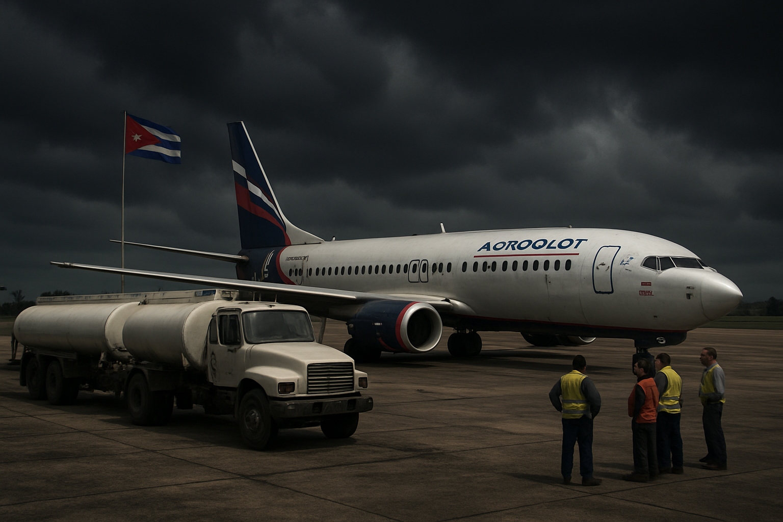 Russian Airlines Suspend Flights to Cuba Amid Unprecedented Fuel Crisis, Launch Emergency Tourist Evacuation