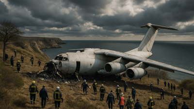 Russian Military Transport Plane Crashes in Crimea, Killing 29 People