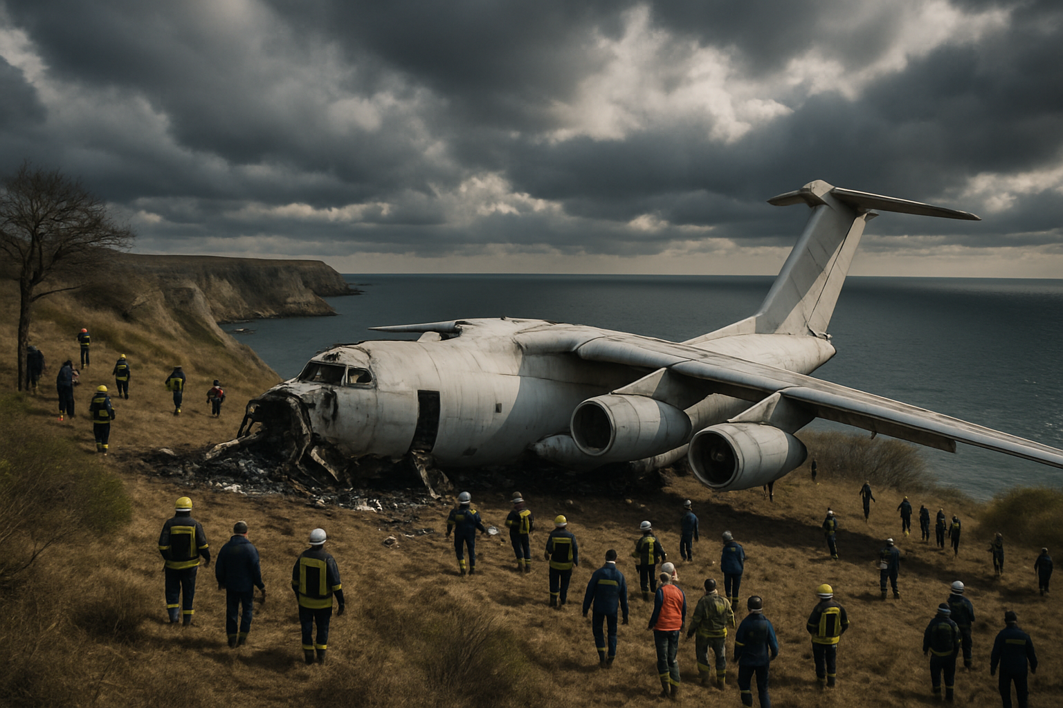 Russian Military Transport Plane Crashes in Crimea, Killing 29 People