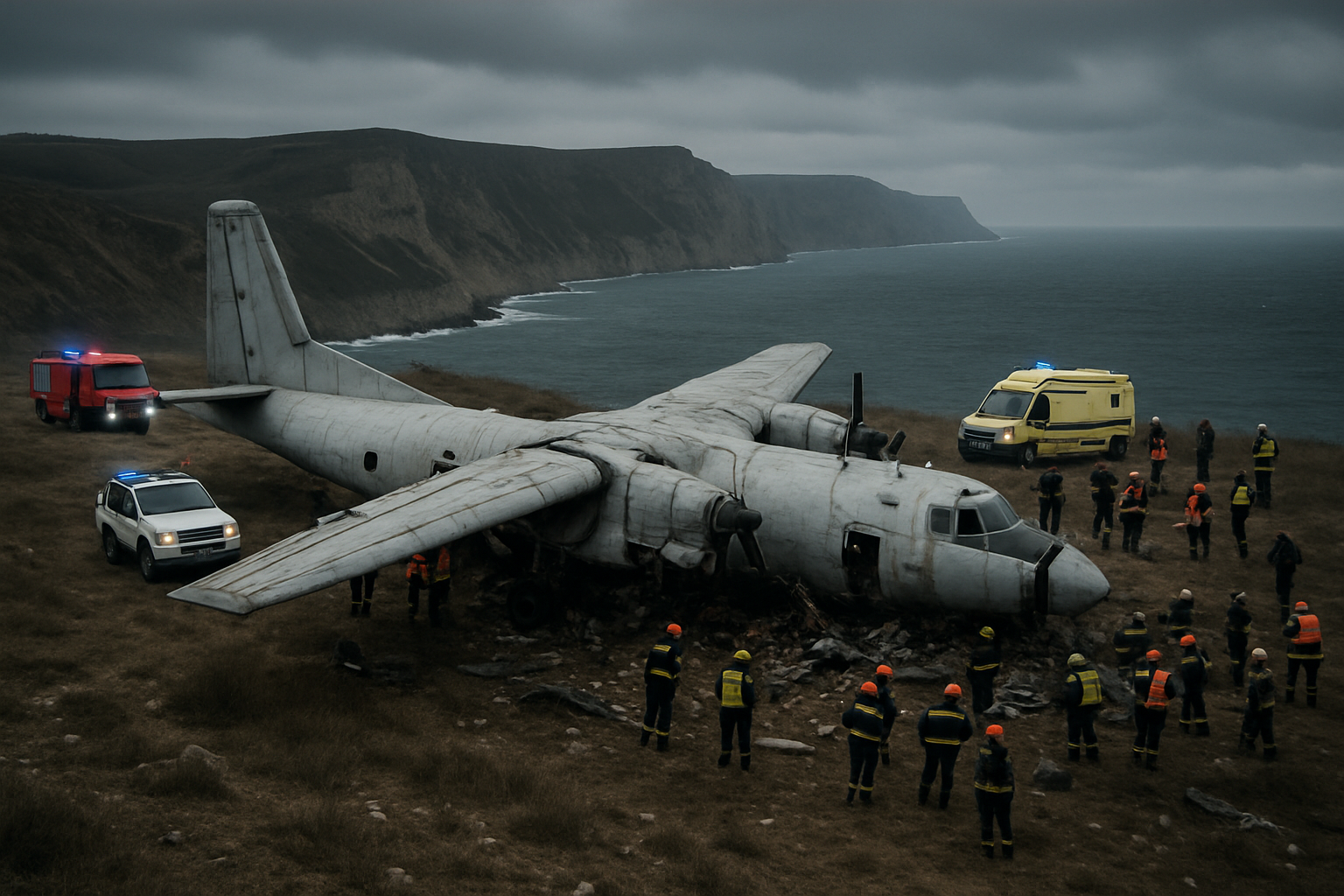 Russian An-26 Military Transport Crashes Into Crimean Cliff, Killing All 29 Aboard