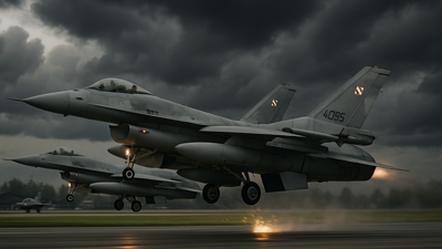 Russian Forces Launch Massive Attacks on Ukraine as Poland Scrambles Jets in Response to Border Threats