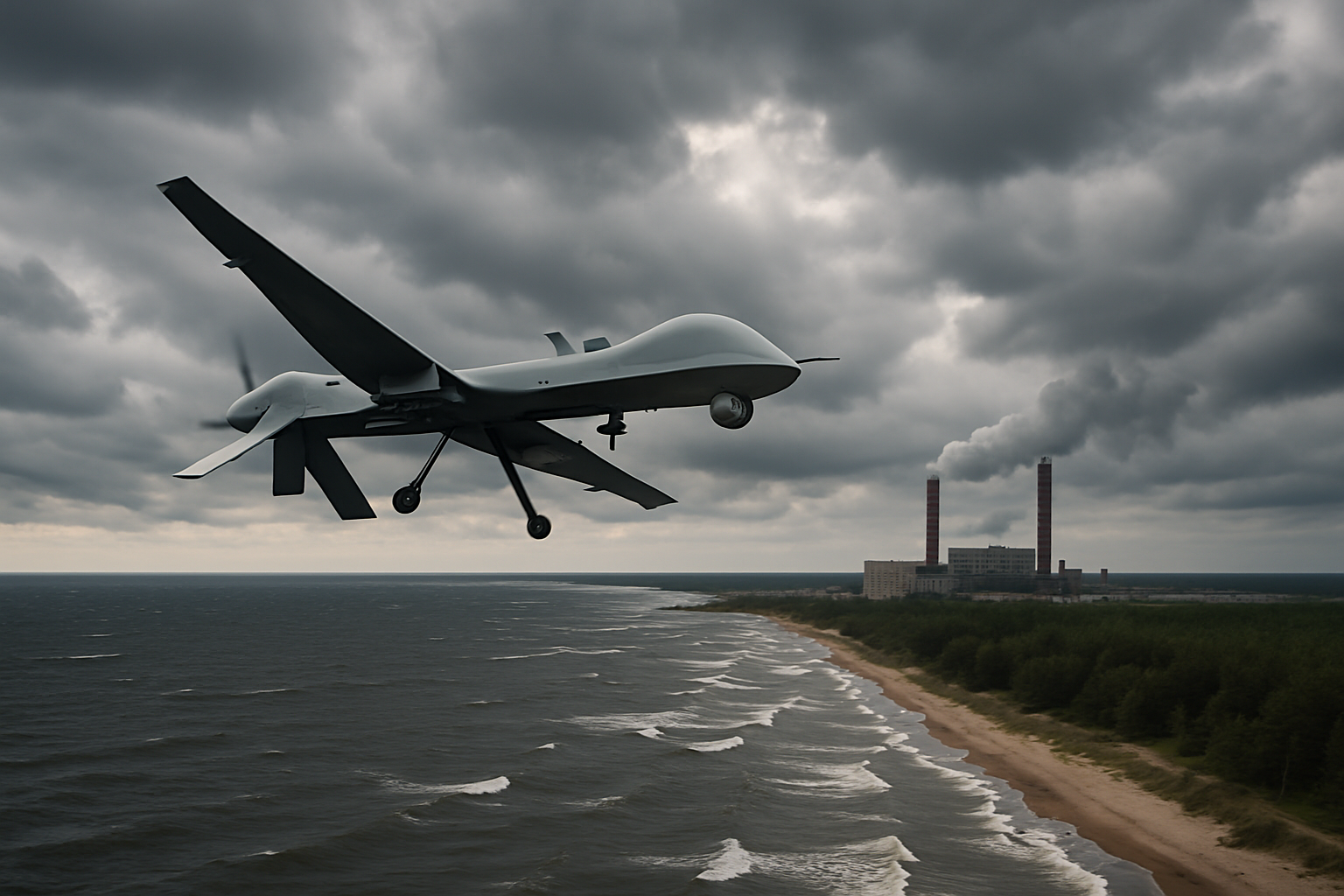 Russian Drones Crash in Baltic States, Strike Estonian Power Plant in Unprecedented Security Breach