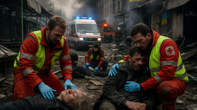 Deadly Russian Drone Strike Kills Five Civilians at Nikopol Market as Peace Talks Remain Suspended