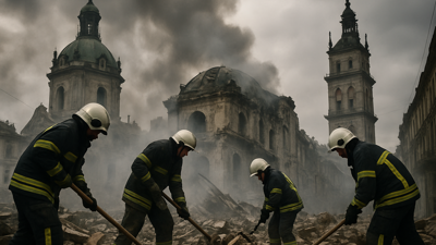 Russian Drone Attacks Target UNESCO Sites in Lviv as Civilian Casualties Mount Across Western Ukraine