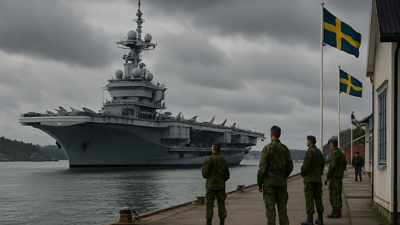 Russian Drone Buzzes French Aircraft Carrier in Baltic Waters During NATO Exercises