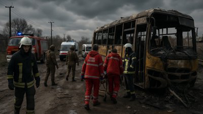 Russian Drone Strike Kills 15 Ukrainian Miners Returning from Shift in Dnipropetrovsk Region
