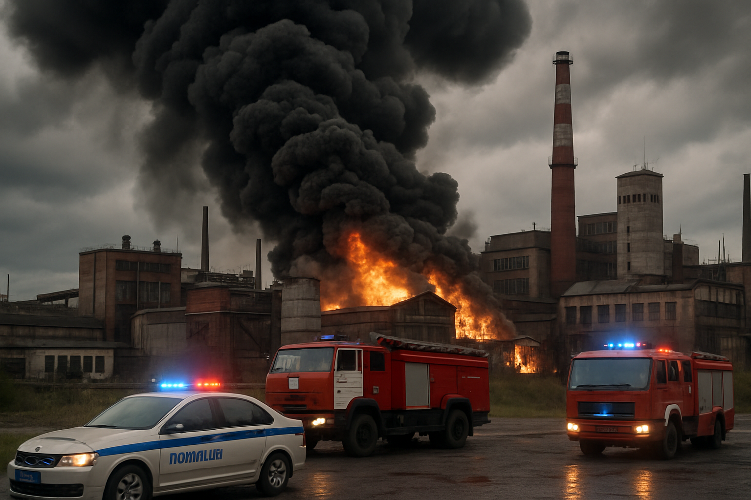 Major Fire Erupts at Historic Russian Gunpowder Factory in Kazan as Industrial Safety Crisis Deepens