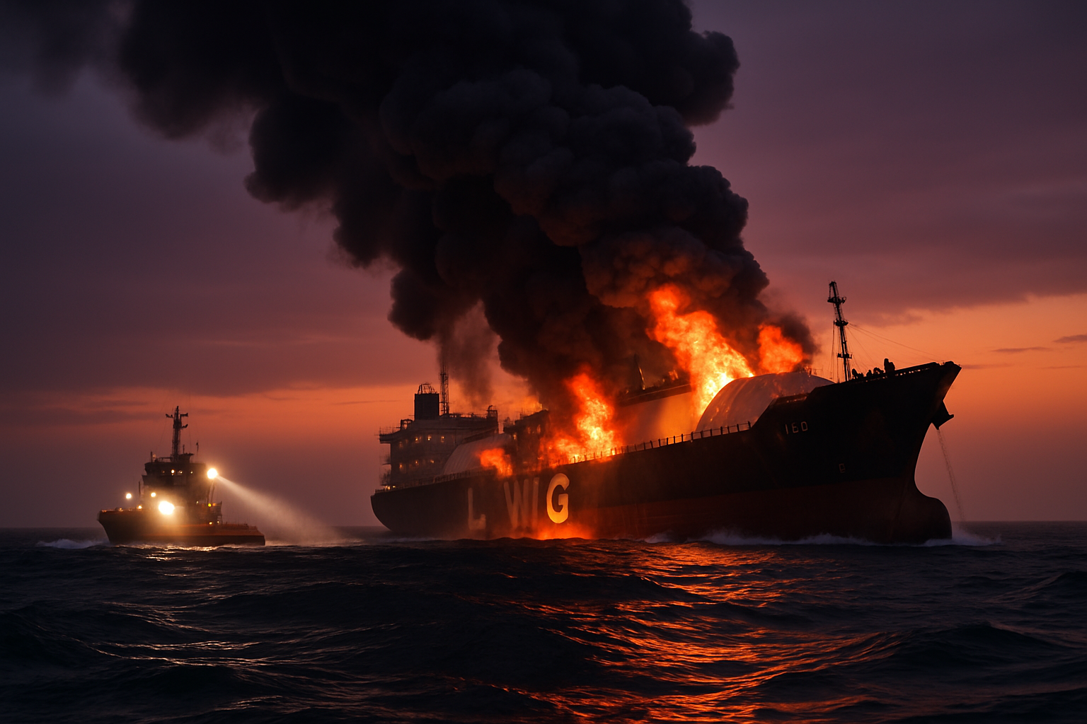 Russian LNG Tanker Arctic Metagaz Sinks in Mediterranean After Ukrainian Drone Attack